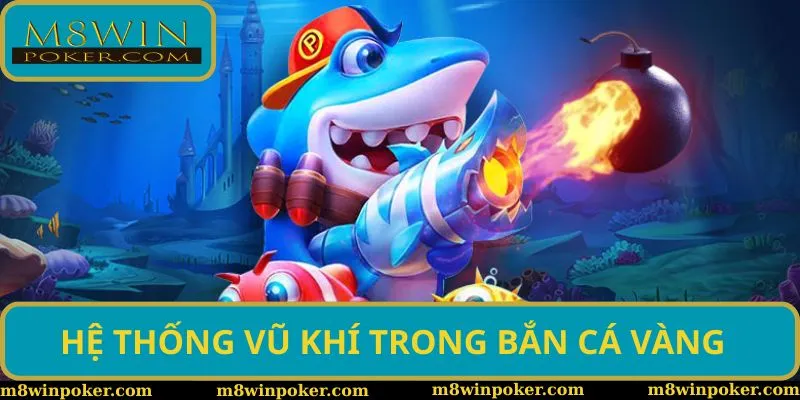Kho tàng vũ khí đặc sắc tại sân chơi mà ngư thủ có thể chọn lựa