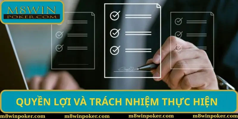 Quyền lợi và nghĩa vụ của hội viên khi thao tác tại M8WIN Quyền lợi và nghĩa vụ của hội viên khi thao tác tại M8WIN